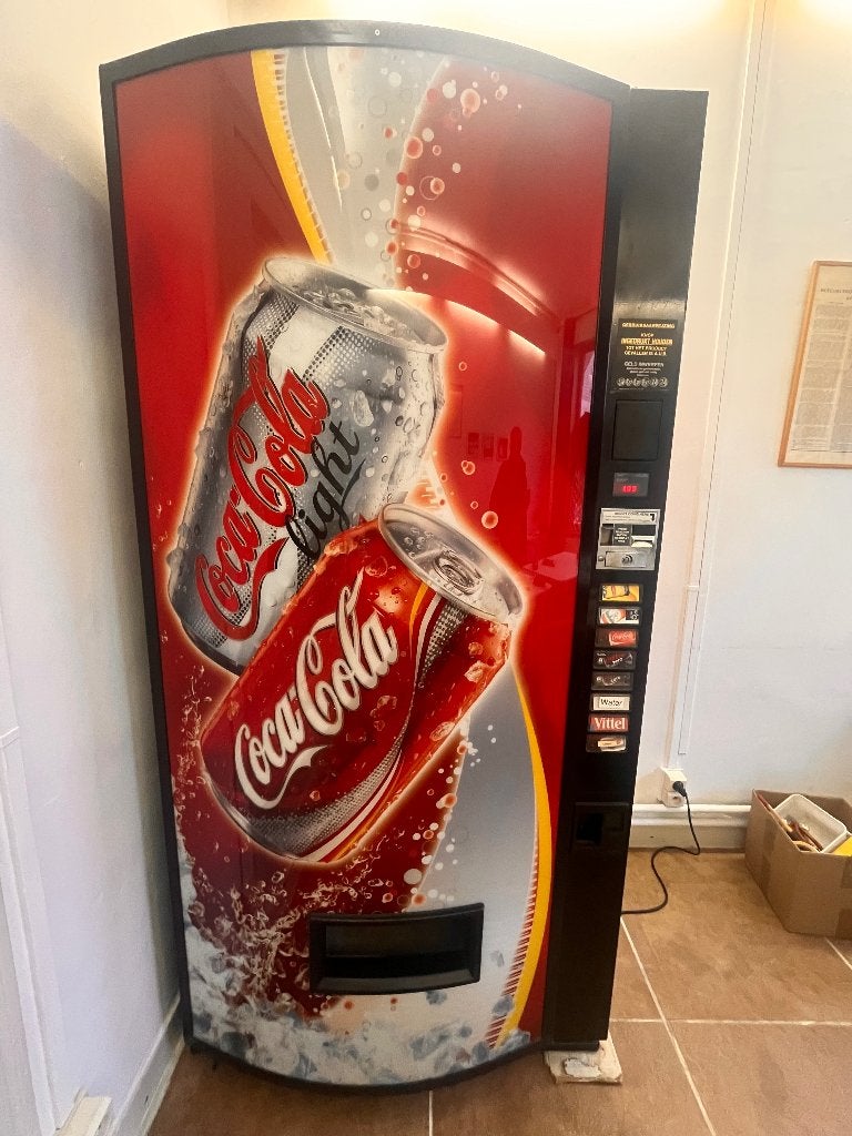 Drank automaat, Zakelijke goederen, Ophalen, Dranken