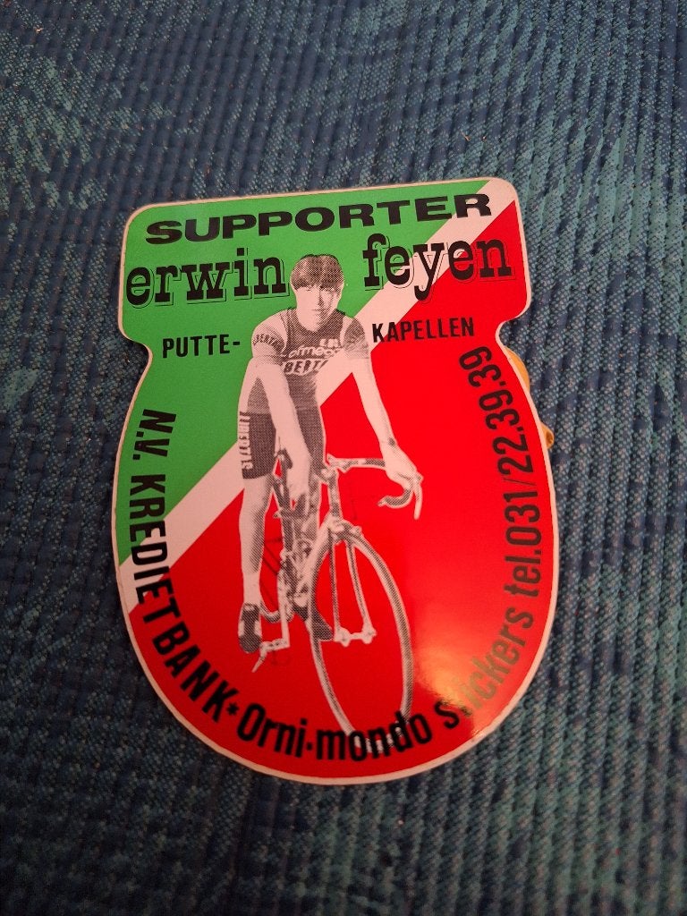 Wielrennen, Erwin Feyen, Verzamelen, Ophalen of Verzenden