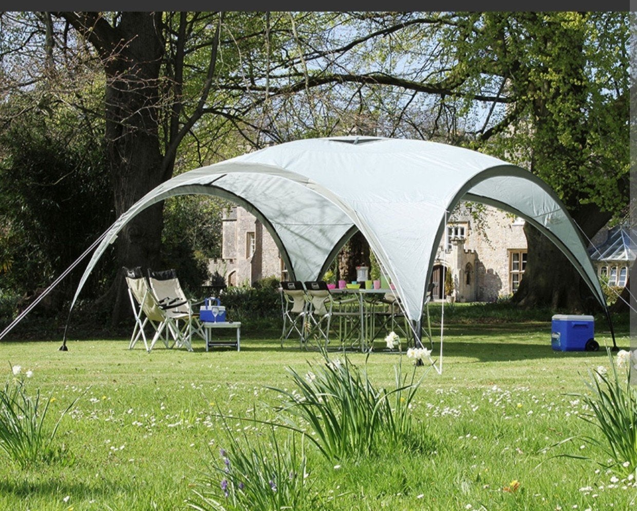 Coleman Event Shelter XL partytent, Enlèvement