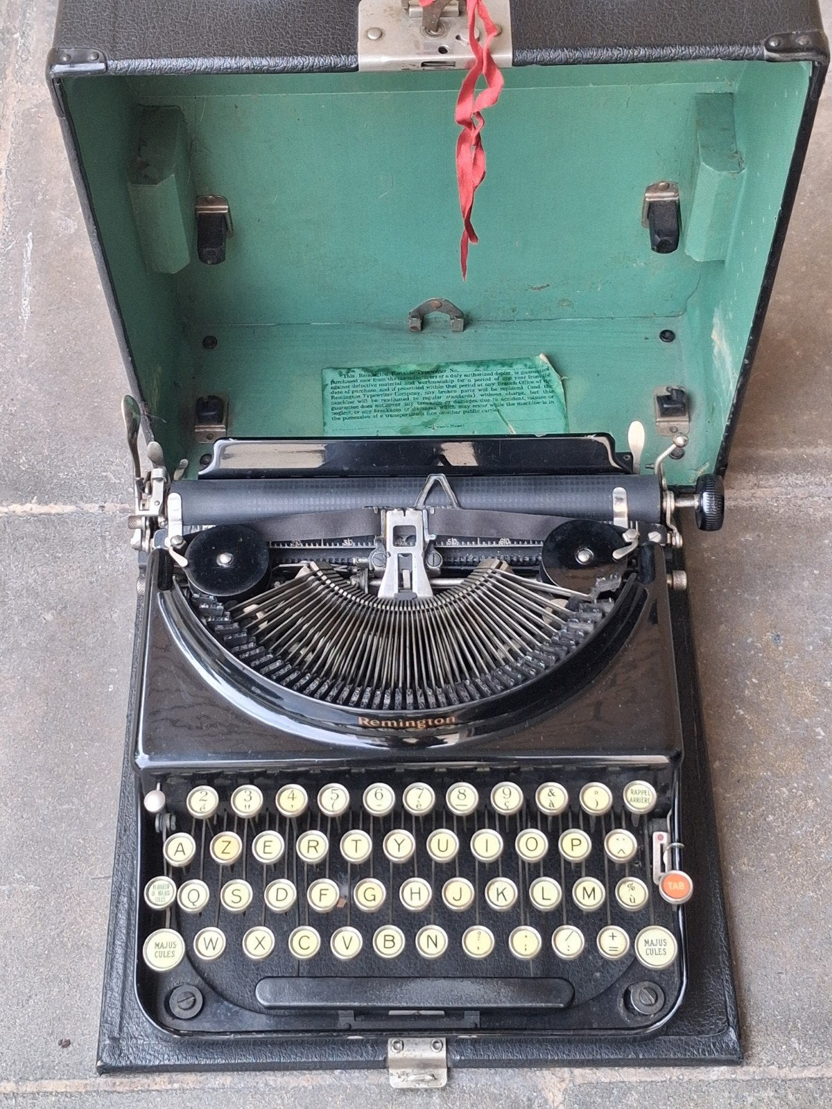 Ancienne machine à  écrire REMINGTON, Diversen, Typemachines, Gebruikt, Ophalen