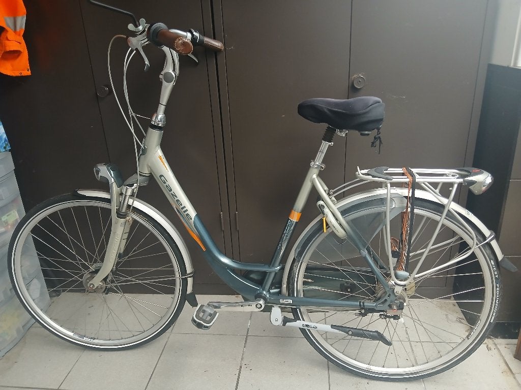 Gazelle damesfiets, net onderhoud gehad (niet elektrisch), Fietsen en Brommers, Ophalen, Versnellingen, Schijfrem, Gazelle