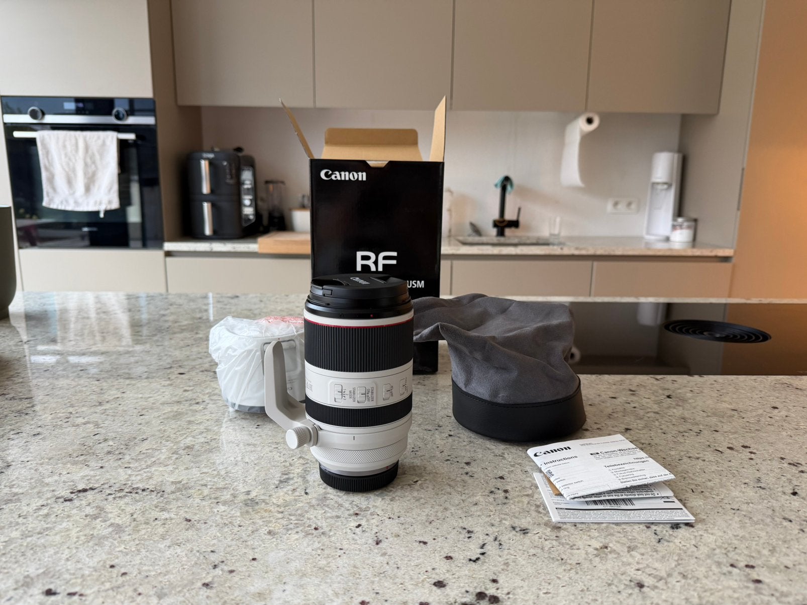 Canon RF 70-200 F2.8 IS, Neuf, Moteur autofocus ultrasonique, Téléobjectif, Canon RF