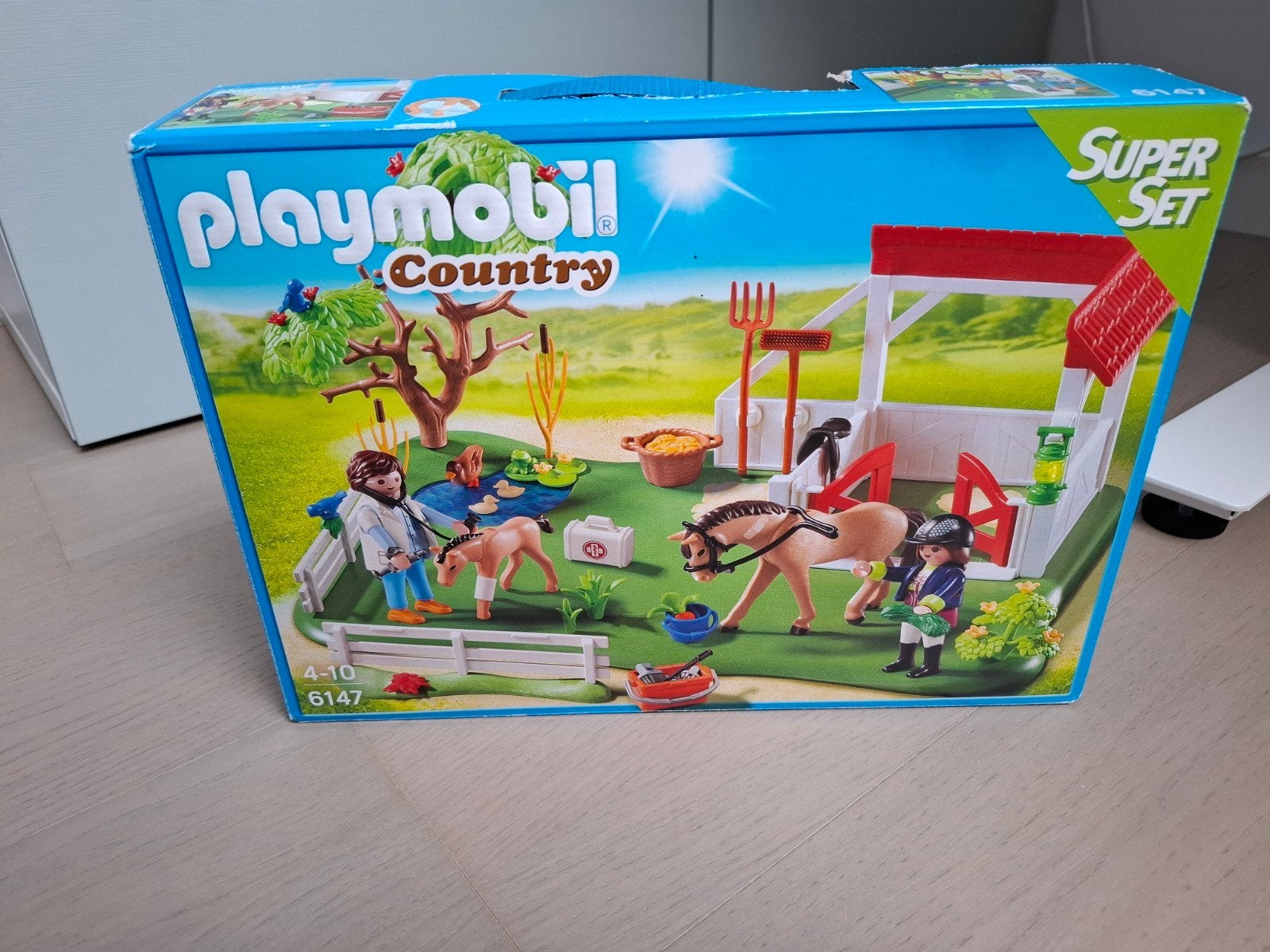 Playmobil Country Eerste hulp in de stal 6147, Kinderen en Baby's, Speelgoed | Playmobil, Ophalen, Complete set, Overige typen