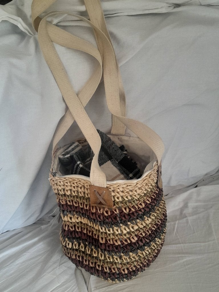 Zomer shopping bag, Ophalen