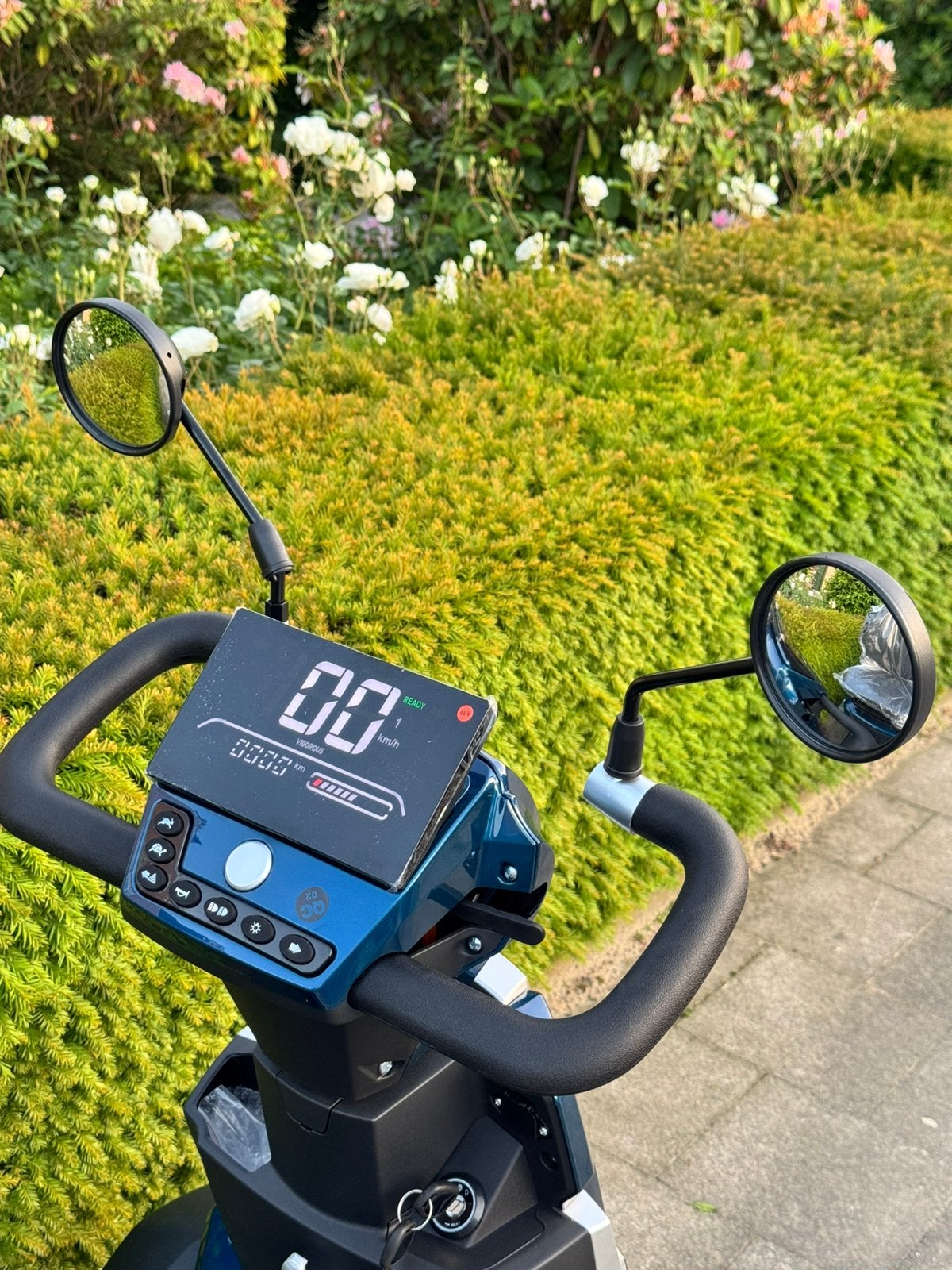 Nieuw Scootmobiel Falcon 20km/u met uitneembare lithium accu, Diversen, Rolstoelen, Ophalen of Verzenden, Inklapbaar, Nieuw, Elektrische rolstoel