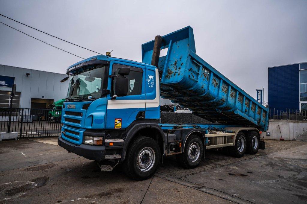 Scania P380 (bj 2009), Achterwielaandrijving, Scania, Blauw, Bedrijf
