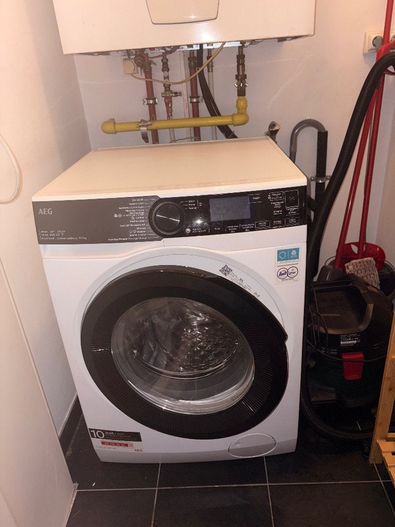 Machine à laver AEG, 10 kg of meer, Ophalen, Zo goed als nieuw