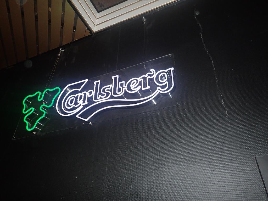 LED reclame Carlberg, groot formaat, Ophalen, Zo goed als nieuw, Lichtbak of (neon) lamp