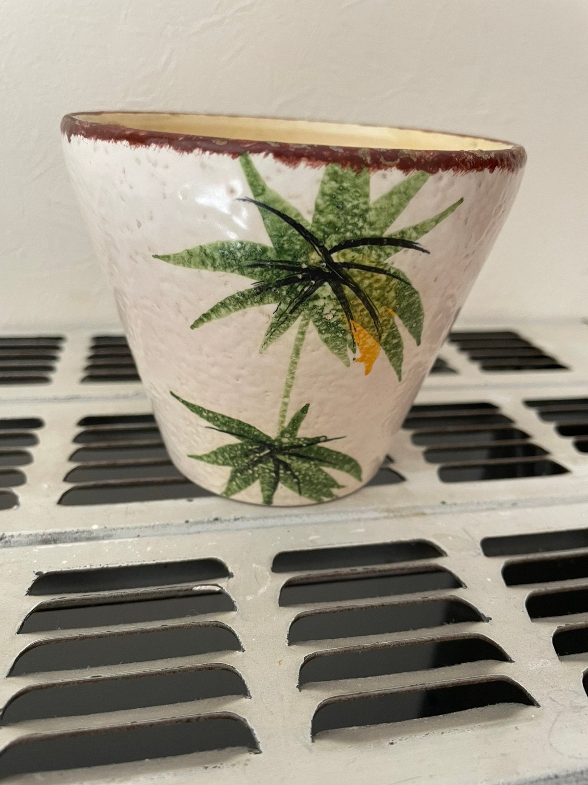 Vintage cache-pot, Ophalen