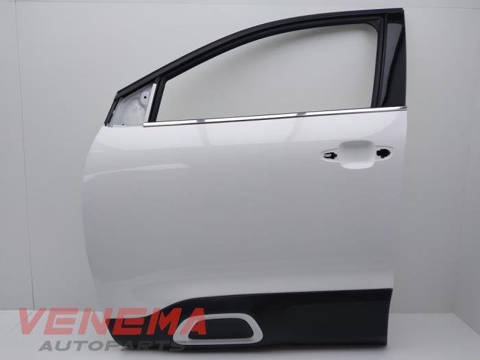 Portier 4Deurs links-voor van een Citroen C5 Aircross (EWP), 12 maanden garantie, Gebruikt, Deur, -