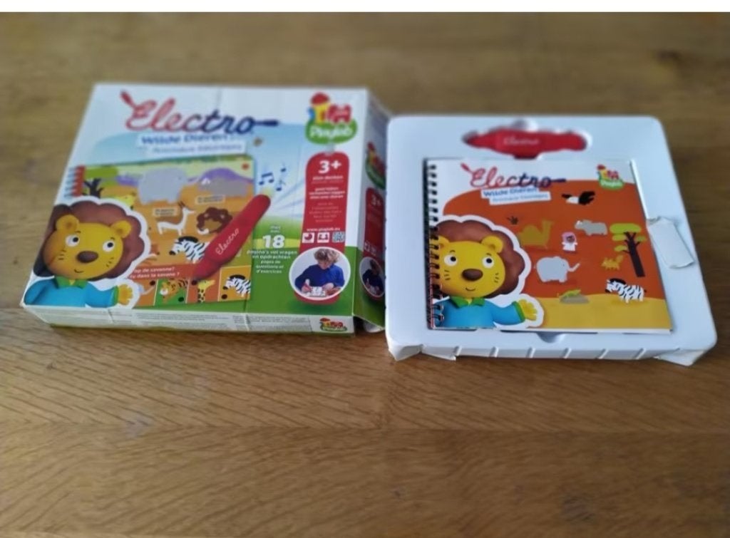 Electro leerspel, Ophalen, Gebruikt, Ontdekken, Met licht