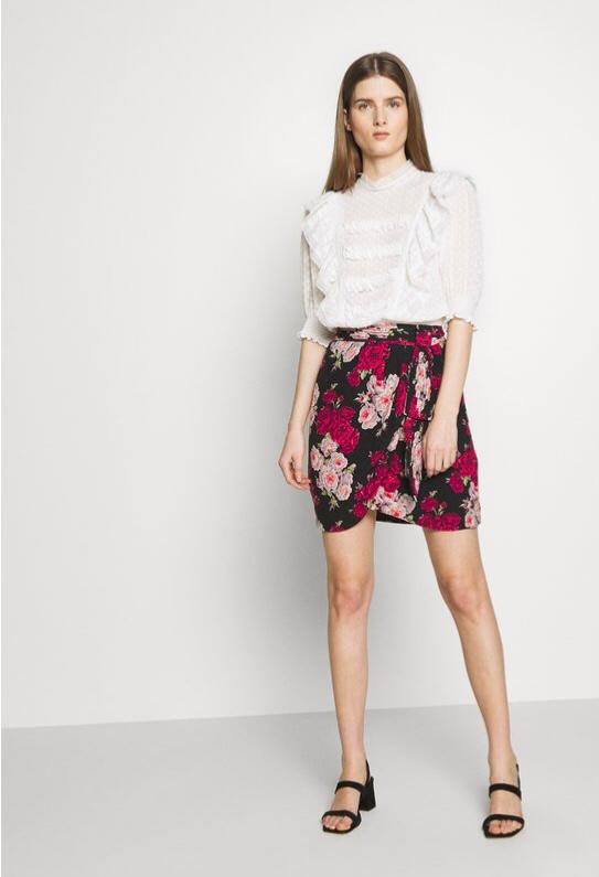 Gebloemd kort rokje van The Kooples size 2, Kleding | Dames, Overige kleuren, Nieuw, Ophalen of Verzenden, Maat 36 (S)