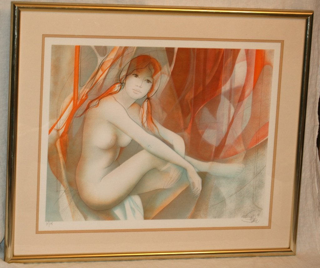 Jean-Baptiste VALADIÉ (1933) Litho Gesigneerd, Antiek en Kunst, Gesigneerd, Ophalen