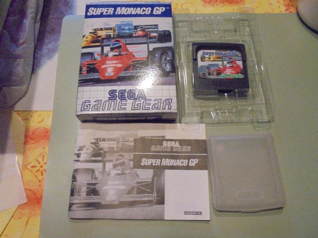 Sega Game Gear Super Monaco GP (CIB), Consoles de jeu & Jeux vidéo, Jeux | Sega, 2 joueurs, À partir de 7 ans, Comme neuf, Course et Pilotage
