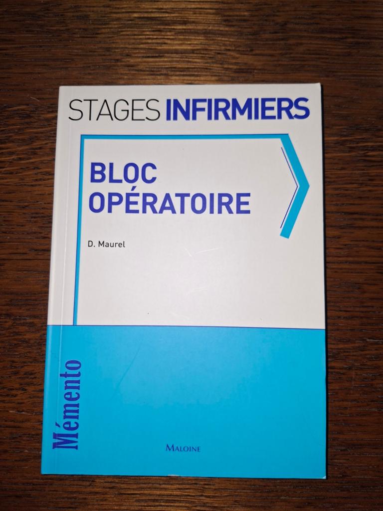 Livre stage infirmiers. Bloc opératoire. Neuf, Ophalen, Nieuw, Overige vakken