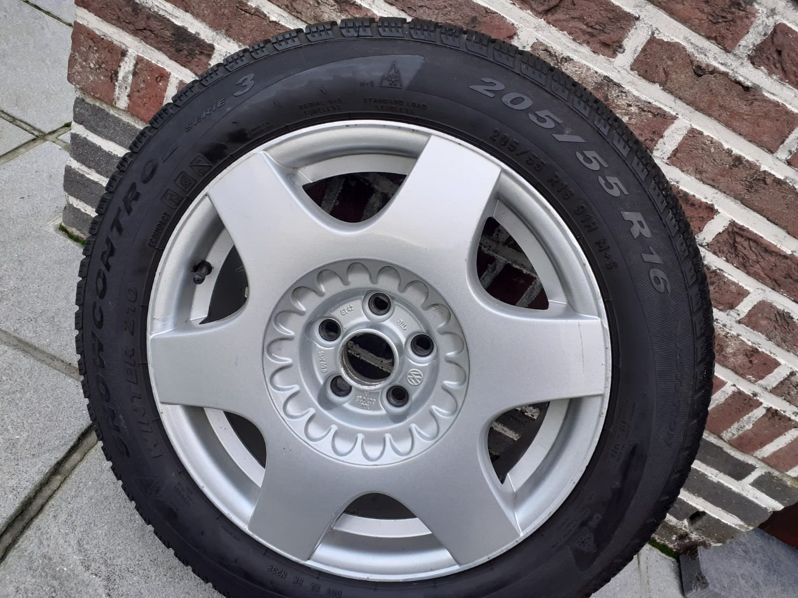 Alu-velgen NEW BEETLE, Auto-onderdelen, Banden en Velgen, Ophalen, Gebruikt, Velg(en), 16 inch