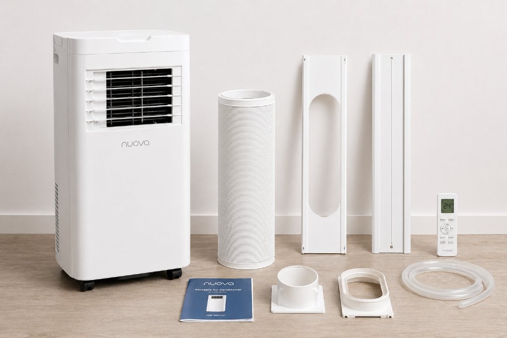 Climatiseurs portables Kizura Sora R290 3,5 kW 12000btu, Neuf, Refroidissement et Déshumidification, Enlèvement, Classe énergétique A ou plus économe