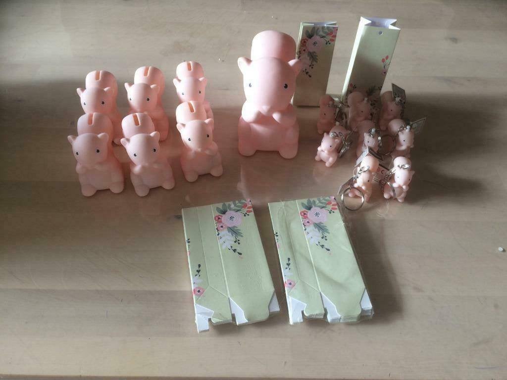 Eekhoorn Betty roze van BB collectie UITVERKOOP, Ophalen of Verzenden, Nieuw, Kraamcadeau