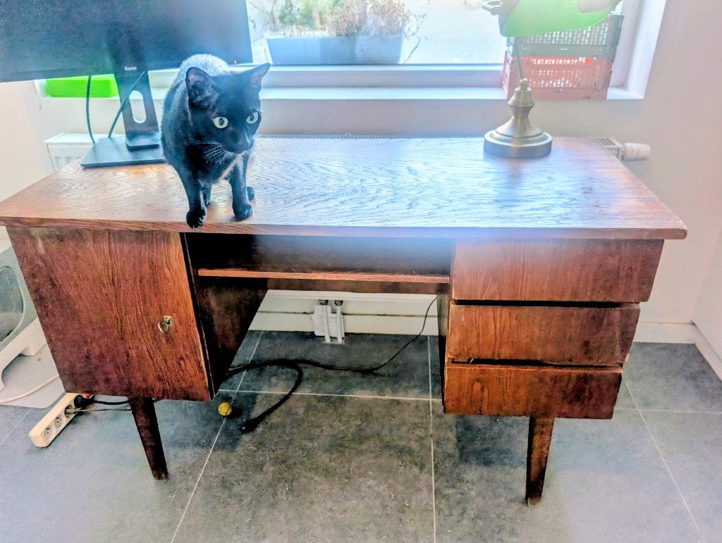 Cute bureautje (vintage), Ophalen, Huis en Inrichting