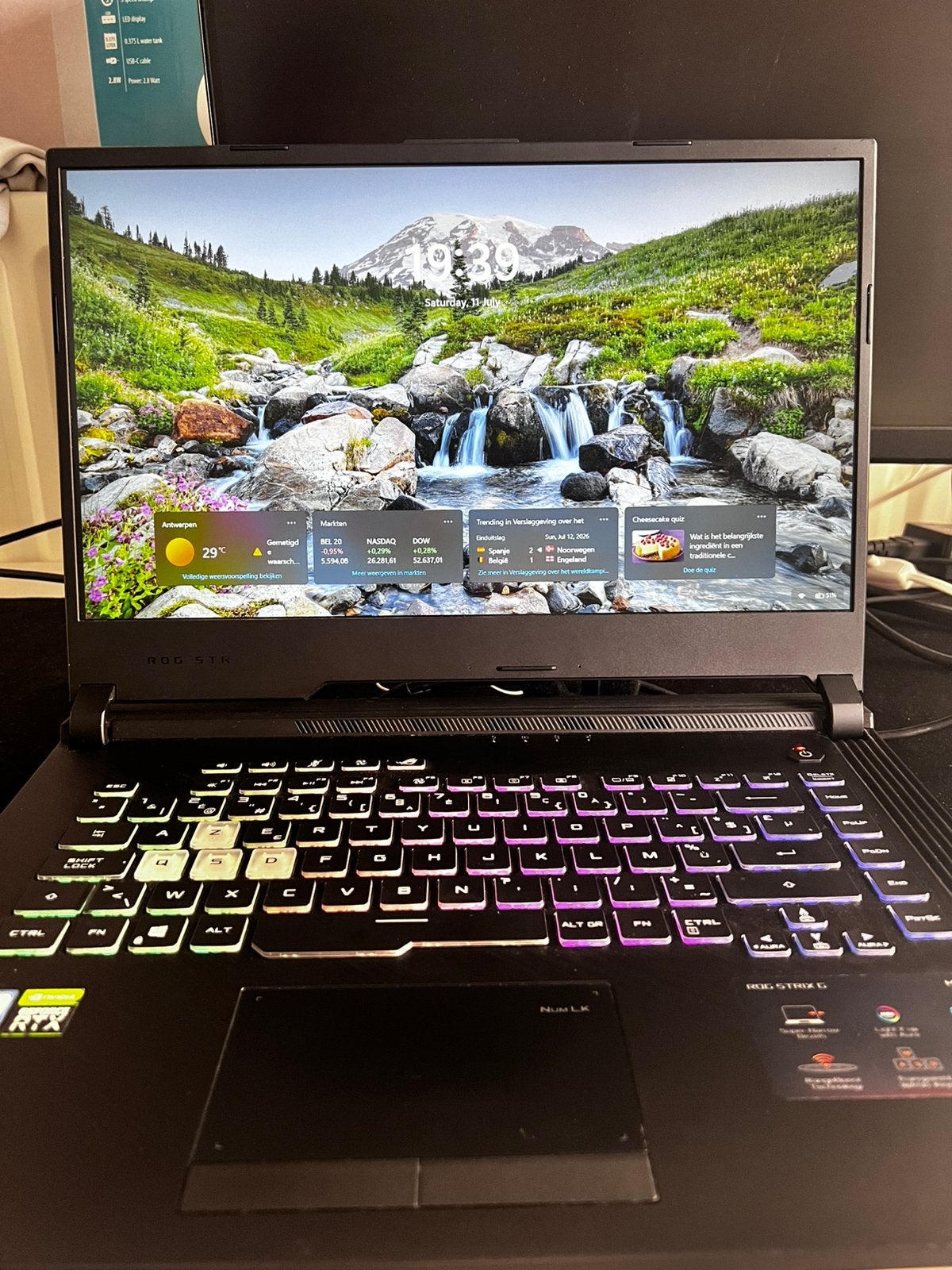 Asus Rog Strix G531GV, Computers en Software, Ophalen, Zo goed als nieuw