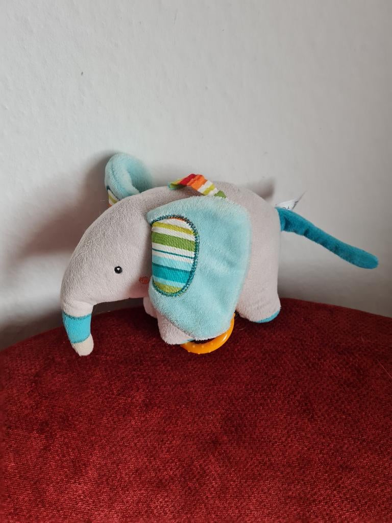 Knuffeldier - olifant met muziek, Ophalen of Verzenden, Olifant