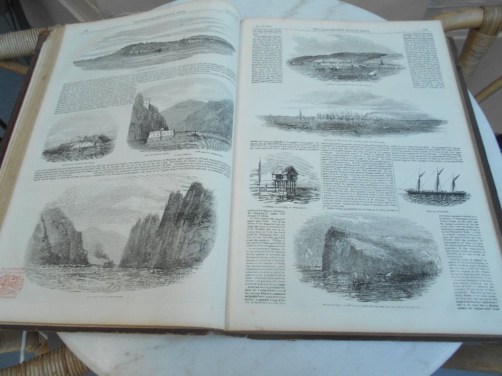 anciens magazines d'actualité en anglais Illustrated London, Boeken, Tijdschriften en Kranten, Ophalen of Verzenden, Gelezen