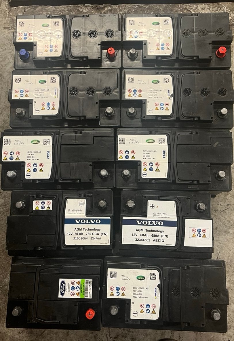 Batteries de voiture testées et fonctionnelles, Enlèvement ou Envoi, Comme neuf