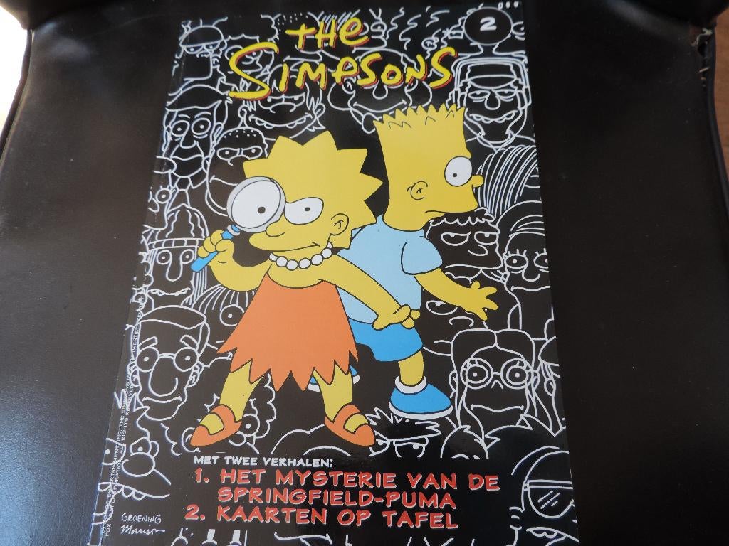 strips the simpsons, Boeken, Stripverhalen, Meerdere stripboeken, Ophalen of Verzenden, Gelezen