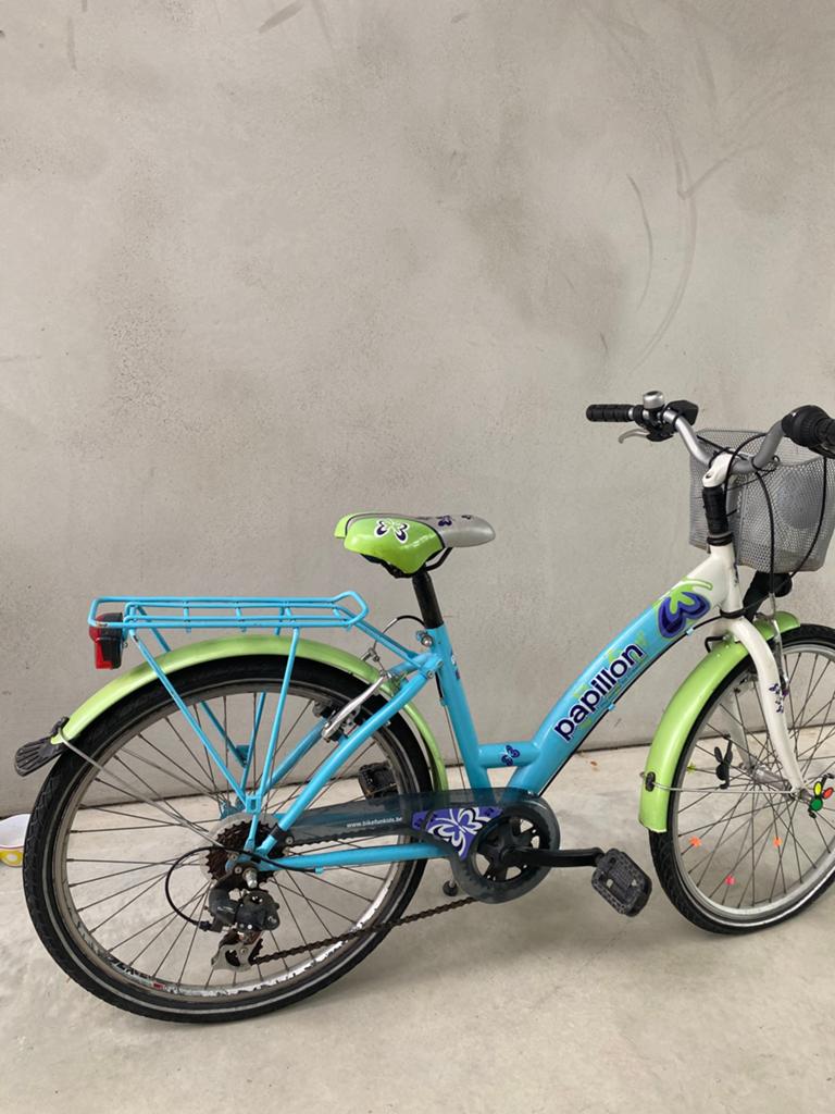 20 inch kinderfiets, Fietsen en Brommers, Fietsen | Meisjes, Gebruikt, 20 inch, Handrem, Versnellingen, Ophalen