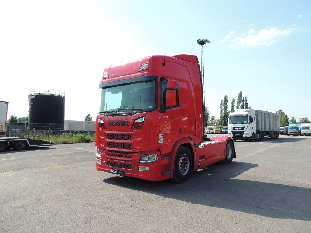 scania R500  2019, Autos, Camions, Rouge, Achat, Euro 6, 2 places