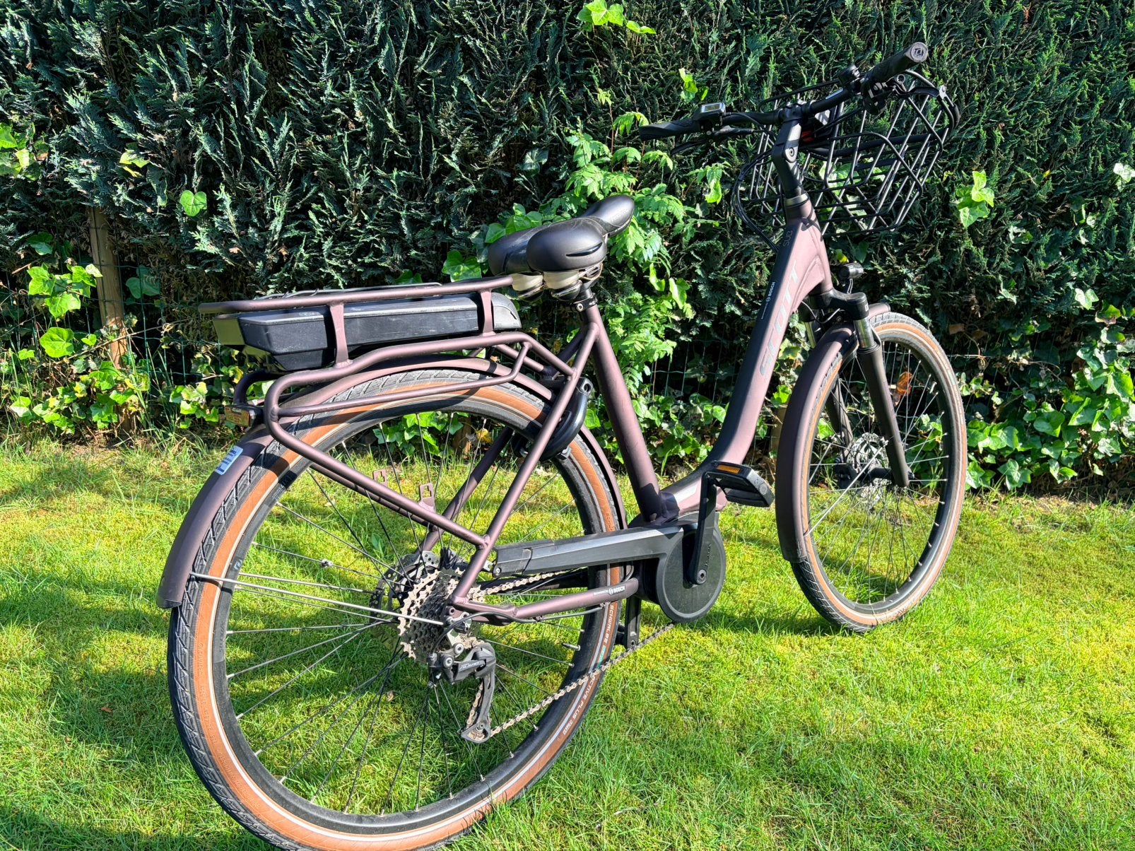 Elektr. damesfiets Scott Sub Active eRide (L) - 1.567 km, Fietsen en Brommers, Elektrische fietsen, Zo goed als nieuw, Ophalen