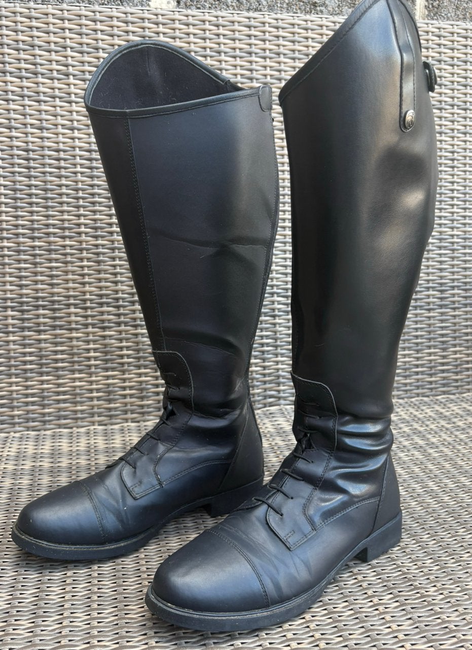 Horka rijlaarzen 41extra brede kuit, Dieren en Toebehoren, Paardrijkleding, Zo goed als nieuw, Horka, Ophalen