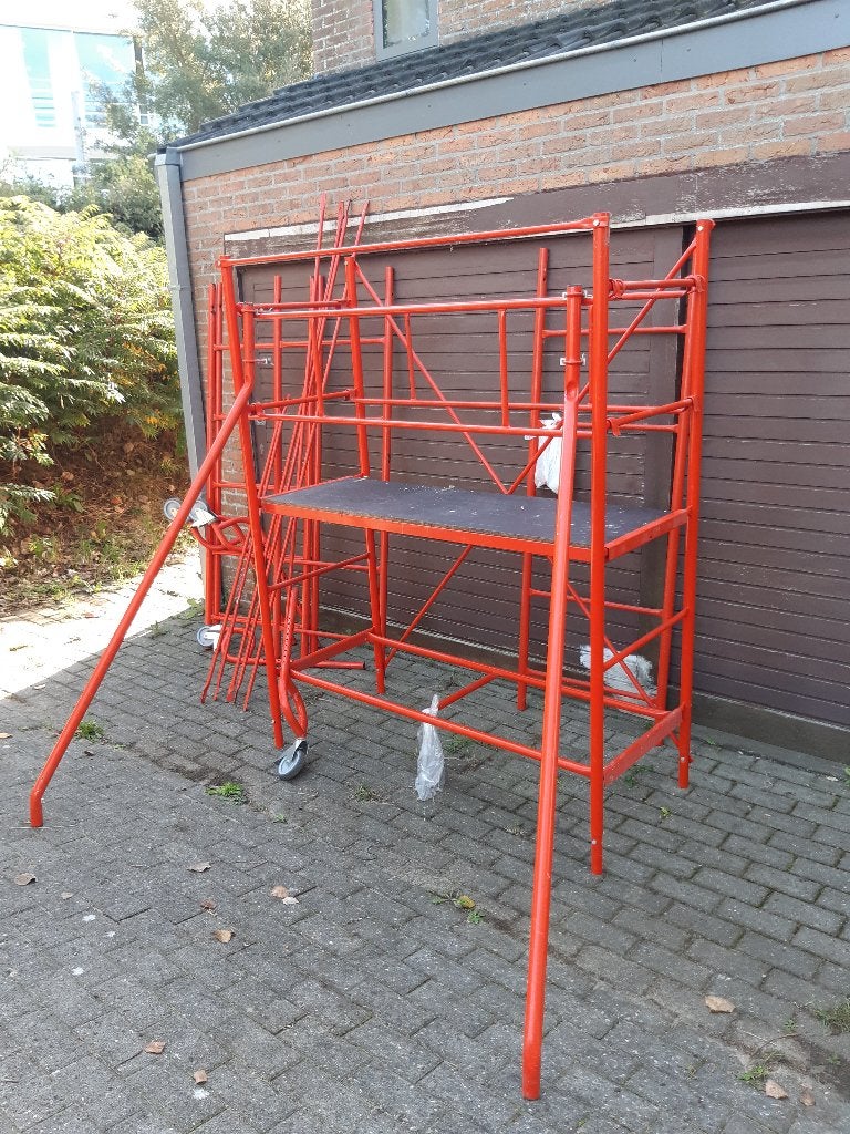 steiger, Ophalen, Gebruikt, Rolsteiger of Kamersteiger, 5 meter of hoger