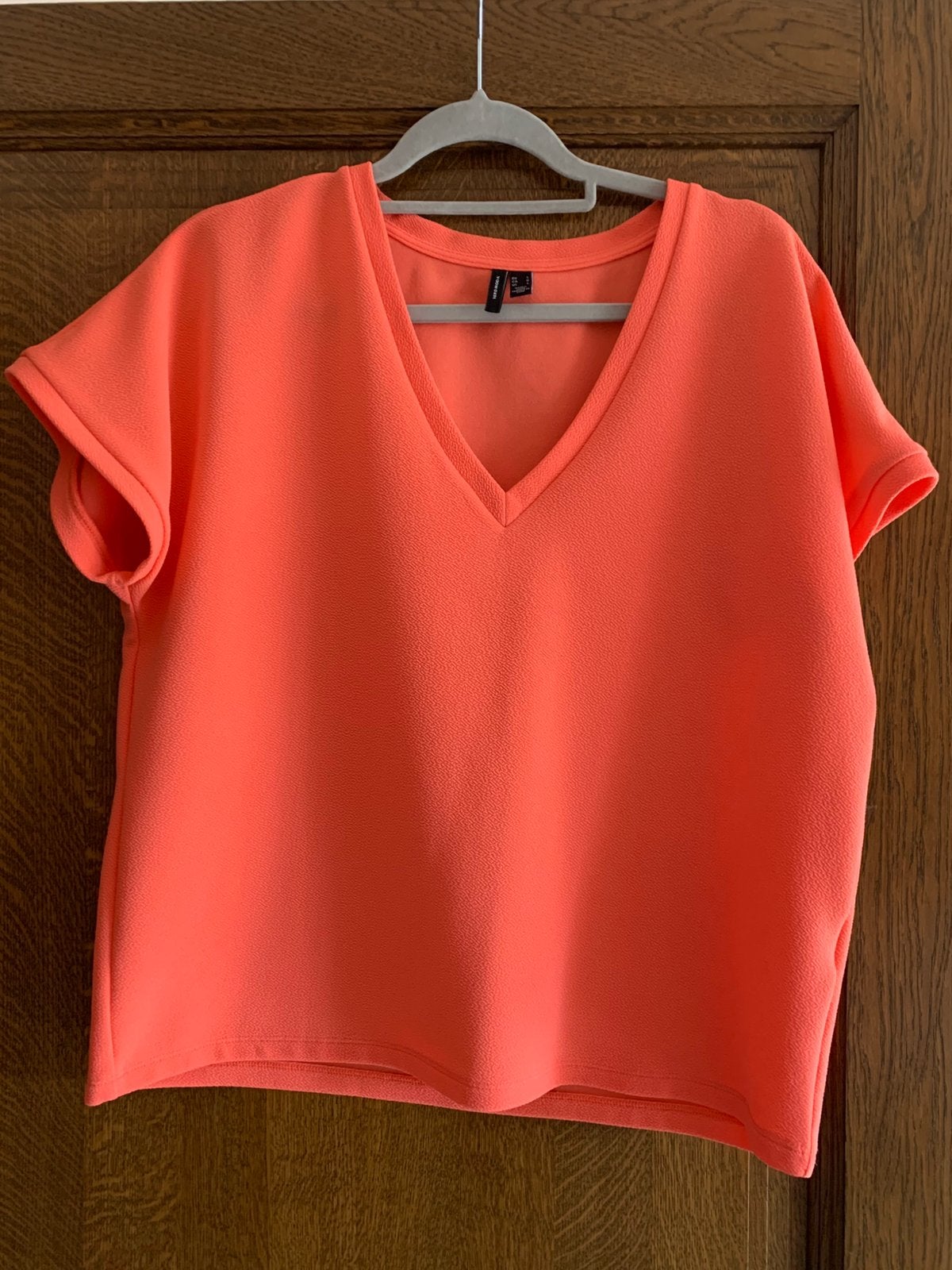 Felroze t-shirt Vero Moda - Maat L, Kleding | Dames, T-shirts, Ophalen of Verzenden, Zo goed als nieuw, Maat 42/44 (L)