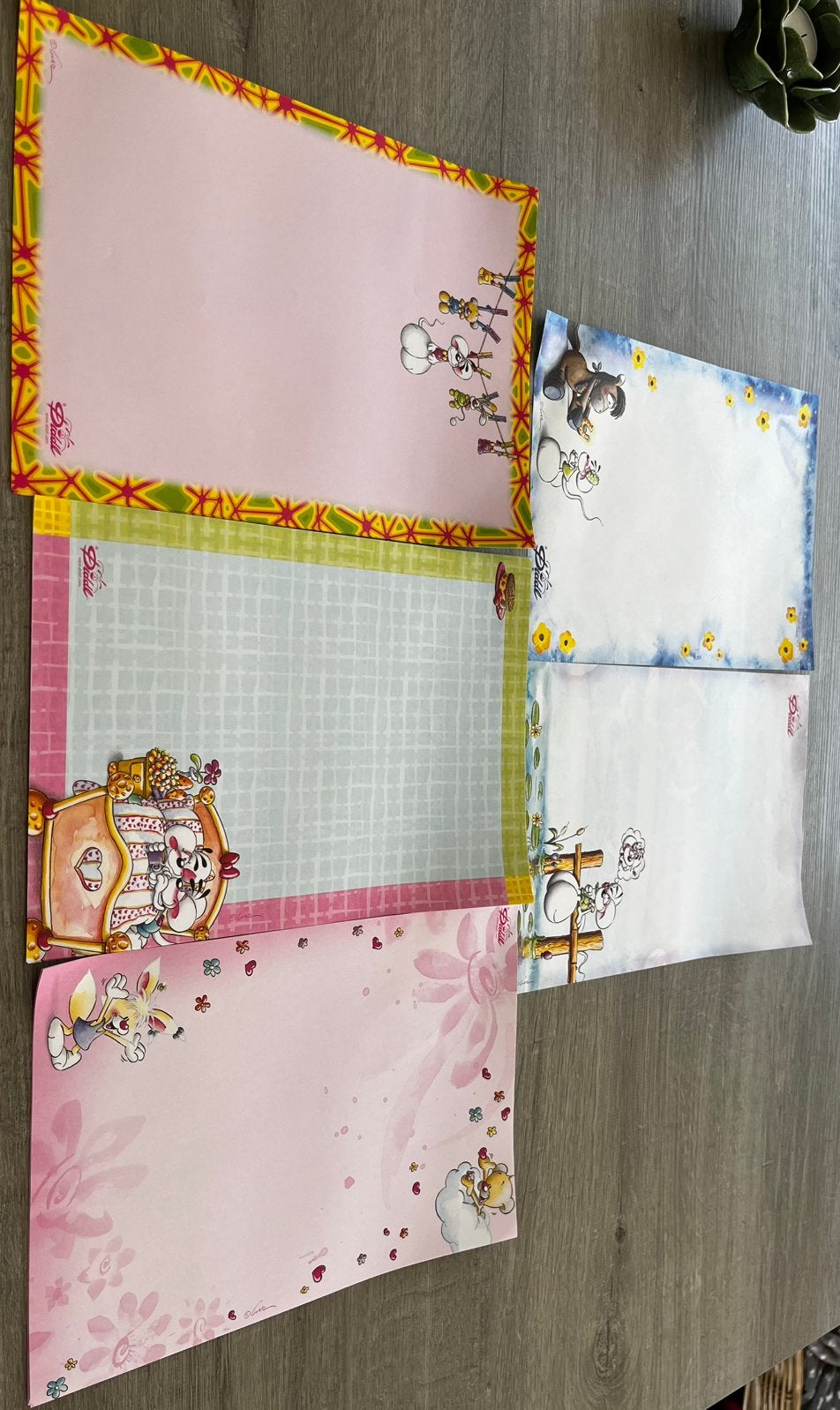 Lot briefpapier Diddl, Verzamelen, Verzenden, Diddl, Nieuw