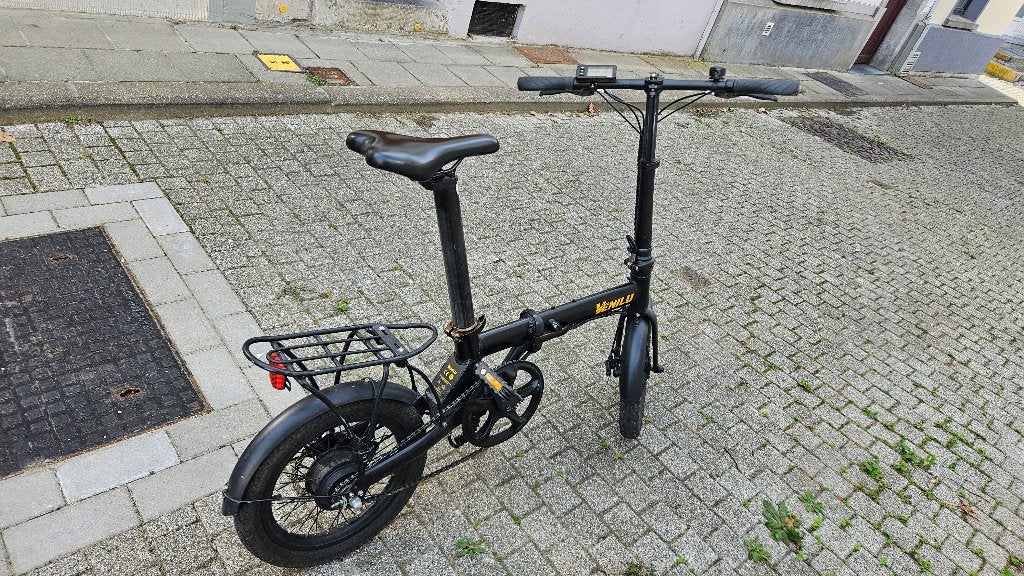 Vélo pliant électrique Vénilu, Vélos & Vélomoteurs, Enlèvement, Utilisé, Moins de 30 km par batterie