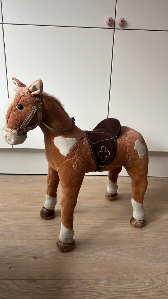 Zeer stevig rijpaard - knuffelpaard, Ophalen, Zo goed als nieuw