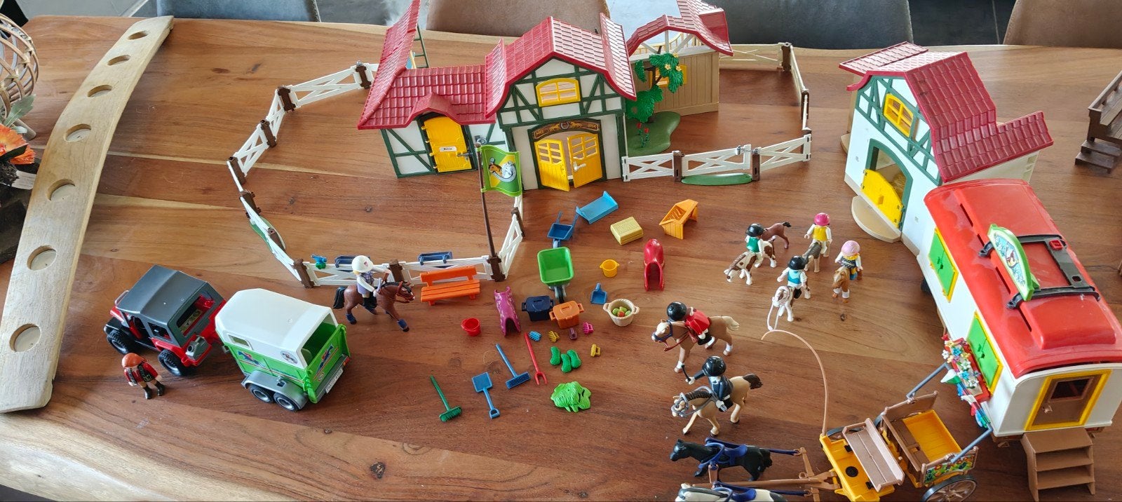 playmobil grote manege set, Kinderen en Baby's, Speelgoed | Playmobil, Ophalen of Verzenden