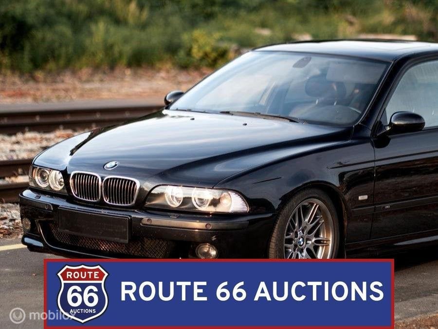 BMW M5 | 2000 | Route 66 Auctions, Auto's, Zwart, Bedrijf, Handgeschakeld, Overige carrosserie