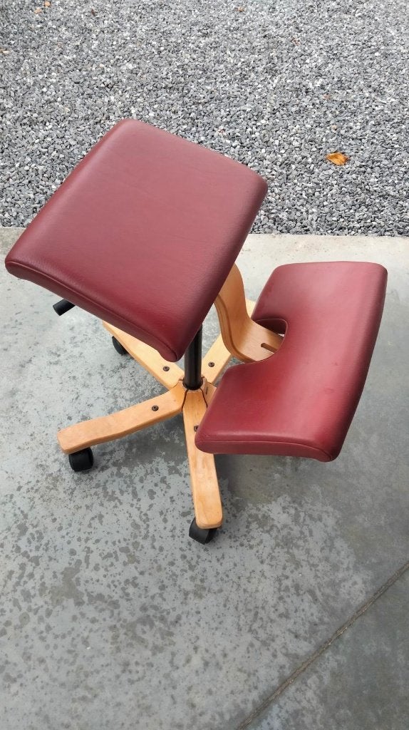 Stokke Varier Wing Peter Opsvik ergonomische stoel kruk, Huis en Inrichting, Ophalen, Ergonomisch, Gebruikt, Bureaukruk