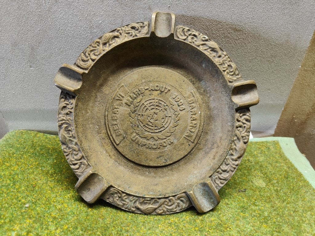 Cendrier militaire 1994, Collections, Enlèvement ou Envoi