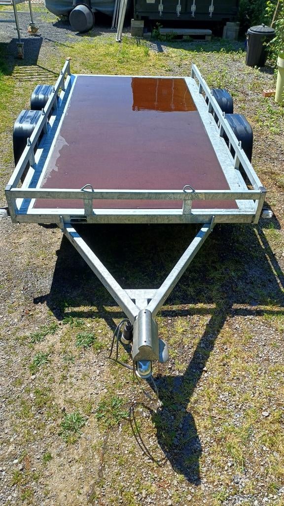 Remorque neuve 750kg 3m x 1,5m 2 essieux