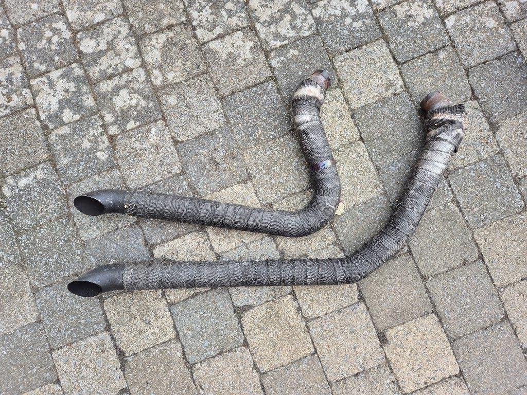 Harley Davidson uitlaat, Ophalen, Gebruikt