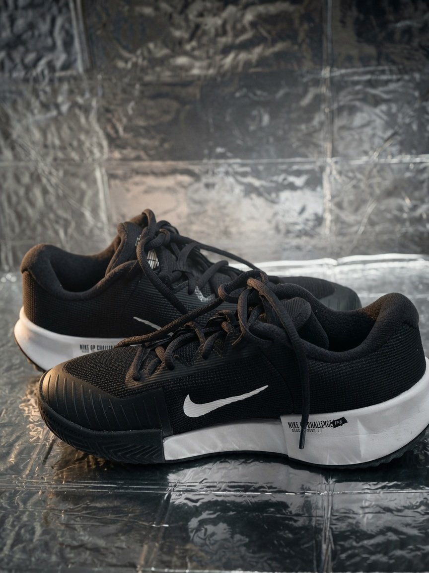 Nike Challenge ProClayzwart met wit maat EU38,5 tennisschoe, Nike, Overige typen, Nieuw, Ophalen of Verzenden