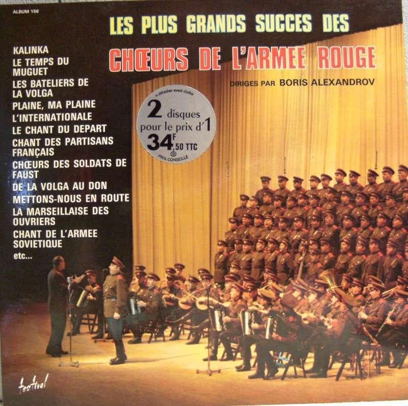 Dubbel LP - Choeurs de l'Armee Rouge, Modernisme tot heden, Ophalen of Verzenden, Zo goed als nieuw, Complilatie