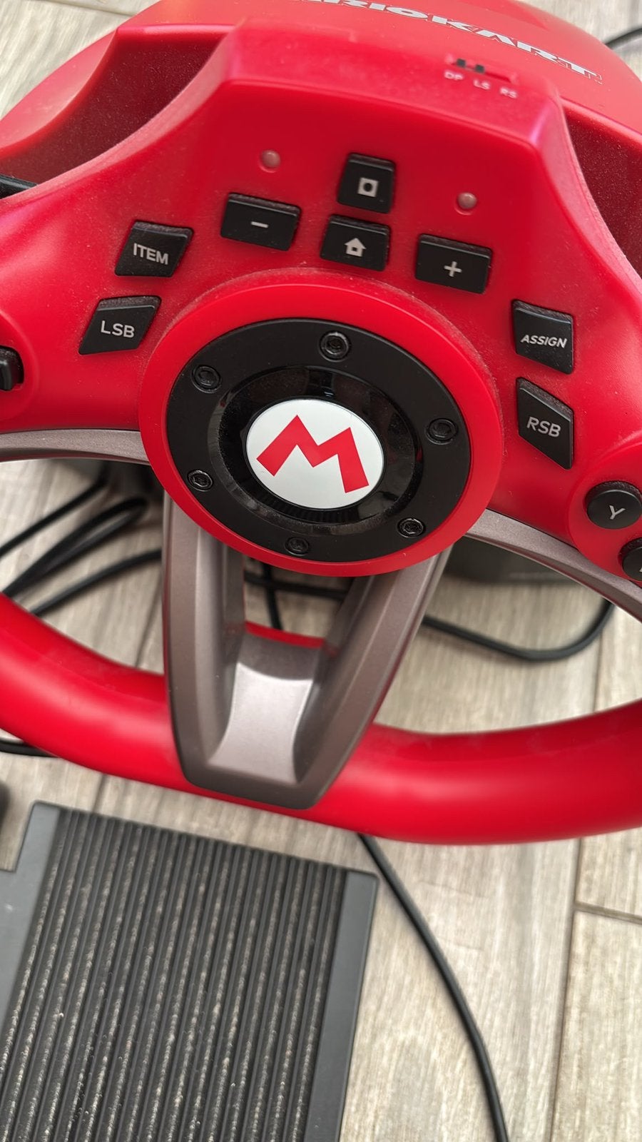 HORI Mario Kart Racing Wheel voor Nintendo Switch, Games en Spelcomputers, Ophalen of Verzenden, Zo goed als nieuw, Controller