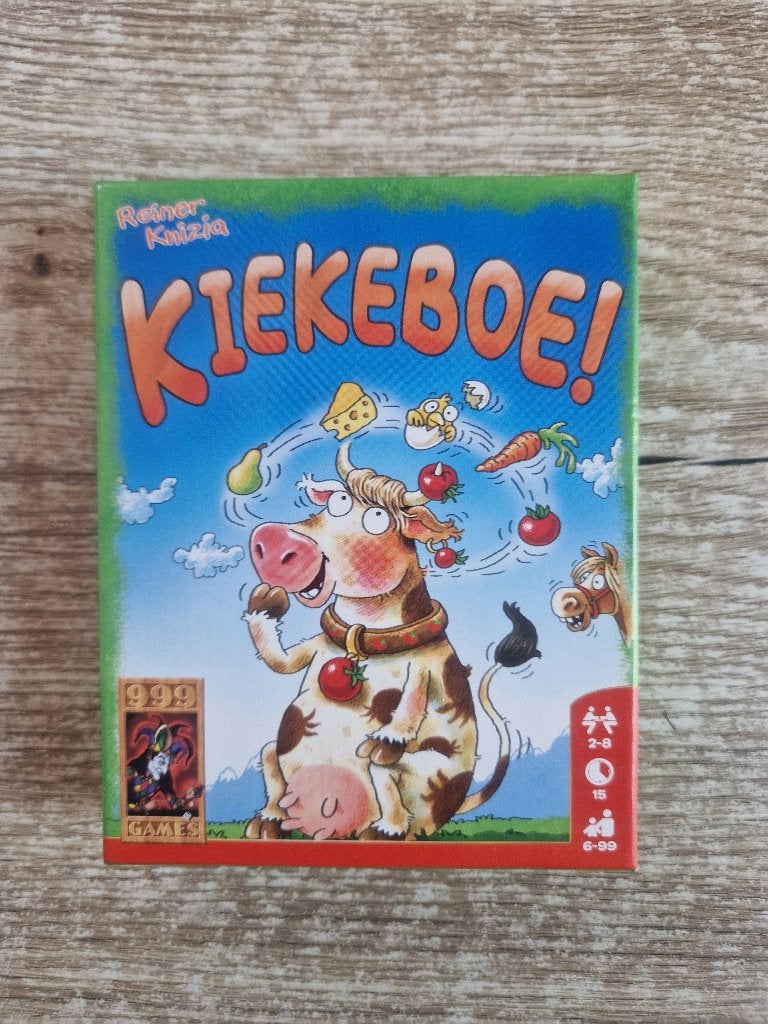 Kiekeboe! - 999 Games, Hobby en Vrije tijd, Een of twee spelers, Ophalen, Gebruikt, 999 games