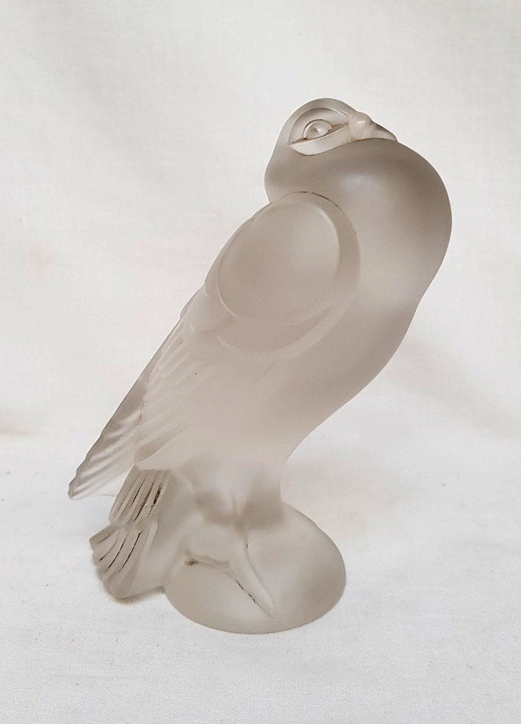 Pigeon Art Déco - Sabino - Paris., Antiquités & Art, Antiquités | Verre & Cristal, Enlèvement ou Envoi
