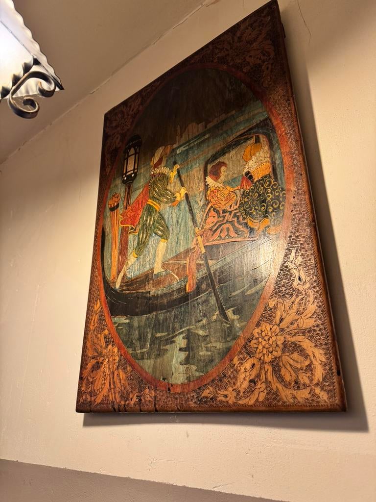 Wand decoratie, Ophalen