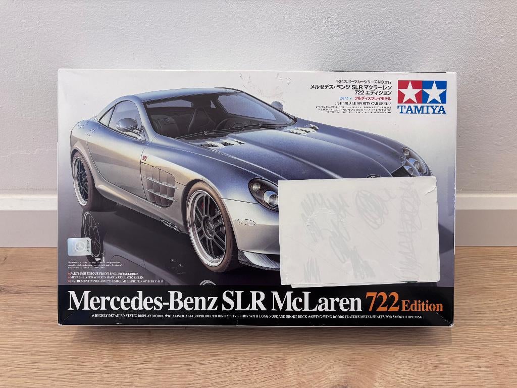 Tamiya Mercedes SLR McLaren 722 #24317 1/24, Hobby & Loisirs créatifs, Modélisme | Voitures & Véhicules, Enlèvement ou Envoi, Voiture